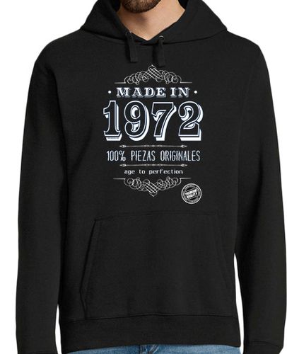 Sudadera Con Capucha Para Hombre Made in 1972 laTostadora - latostadora.com - Modalova