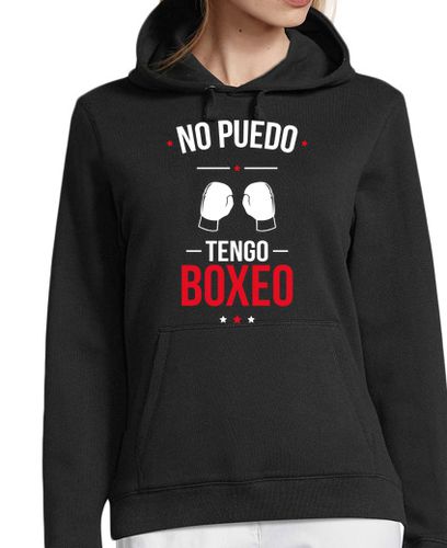 Sudadera Con Capucha Para Mujer No Puedo Tengo Boxeo laTostadora - latostadora.com - Modalova