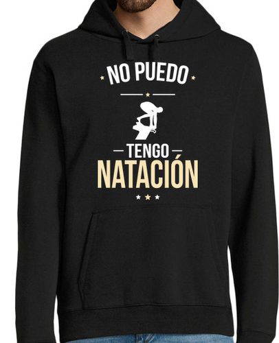 Sudadera Con Capucha Para Hombre No Puedo Tengo Natacion laTostadora - latostadora.com - Modalova