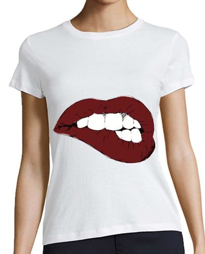 Camiseta Mujer Manga Corta Mouth laTostadora - latostadora.com - Modalova