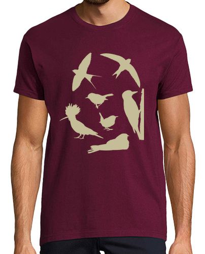 Camiseta Revuelto de Aves - Hombre - latostadora.com - Modalova