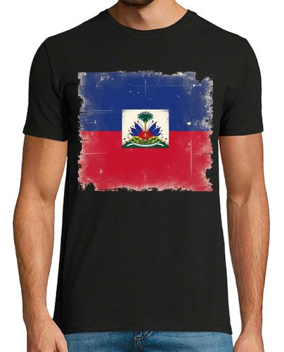 Camiseta vintage haití día de la bandera haitian laTostadora - latostadora.com - Modalova