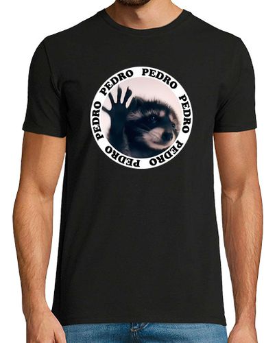 Camiseta Mapache Pedro negro laTostadora - latostadora.com - Modalova