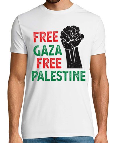 Camiseta FREE GAZA FREE PALESTINE laTostadora - latostadora.com - Modalova