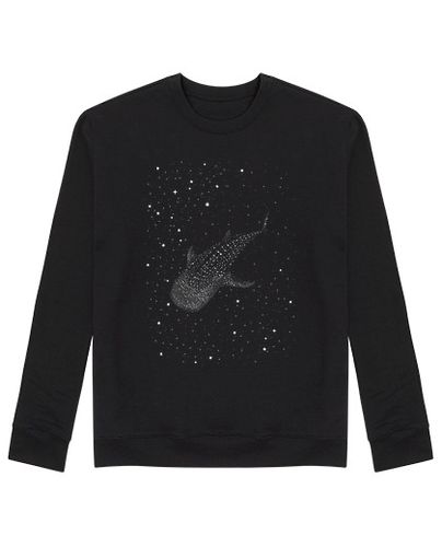 Sudadera Sin Capucha Unisex Cosmic whale shark - Sudadera laTostadora - latostadora.com - Modalova