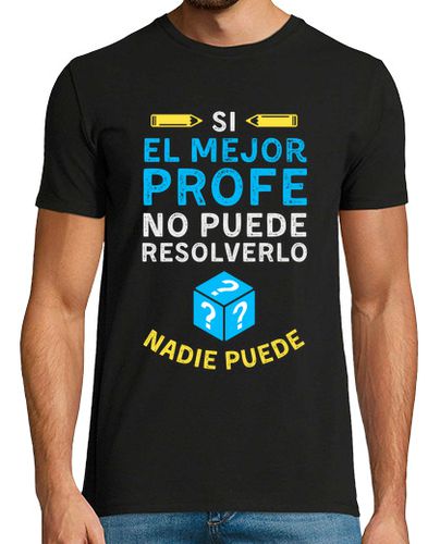 Camiseta Hombre Manga Corta Si el profesor no puede resolverlo laTostadora - latostadora.com - Modalova