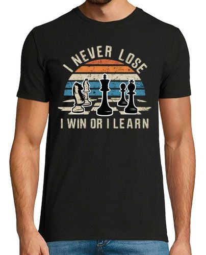 Camiseta Hombre Manga Corta I never lose i win or i learn laTostadora - latostadora.com - Modalova