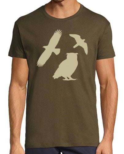 Camiseta Hombre Manga Corta Revuelto de Rapaces (Campo Hombre) laTostadora - latostadora.com - Modalova