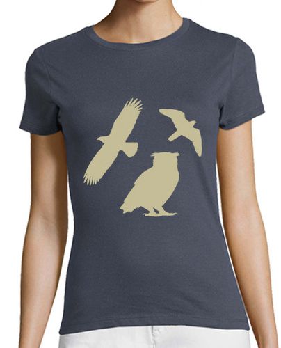 Camiseta mujer Revuelto de Rapaces (Campo Mujer) laTostadora - latostadora.com - Modalova