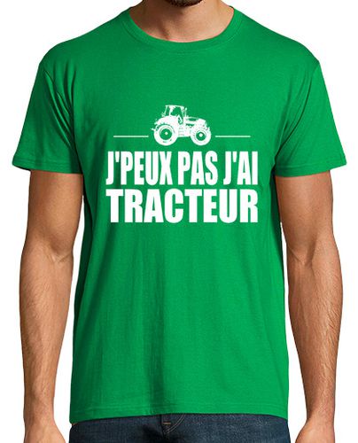 Camiseta Hombre Manga Corta yo no puedo tener tractor laTostadora - latostadora.com - Modalova