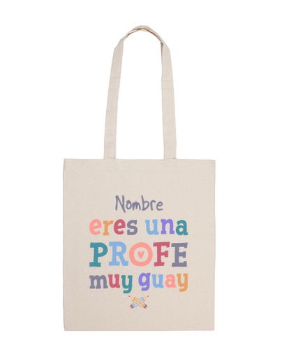 Bolsa De Tela Nombre eres una profe muy guay laTostadora - latostadora.com - Modalova