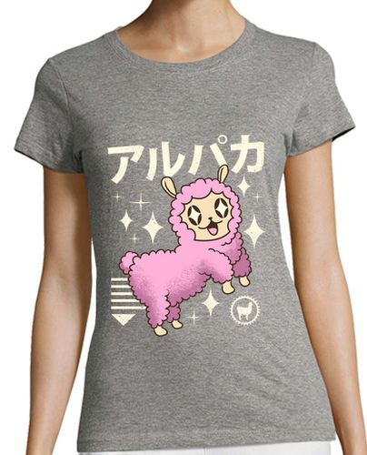 Camiseta mujer camisa de alpaca kawaii para mujer - latostadora.com - Modalova