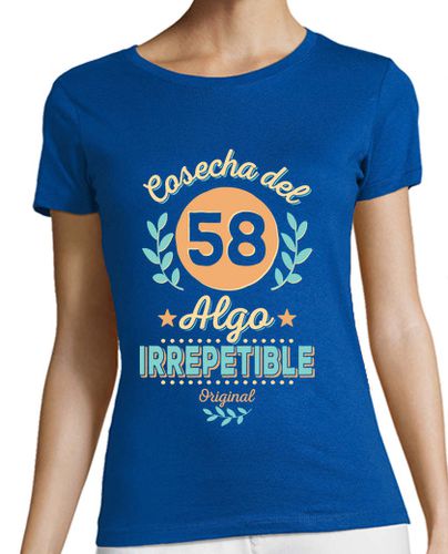 Camiseta Mujer Manga Corta Cosecha del 58. Irrepetible laTostadora - latostadora.com - Modalova