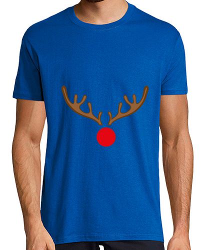 Camiseta Hombre, manga corta, azul royal, calidad extra Rudolf - latostadora.com - Modalova