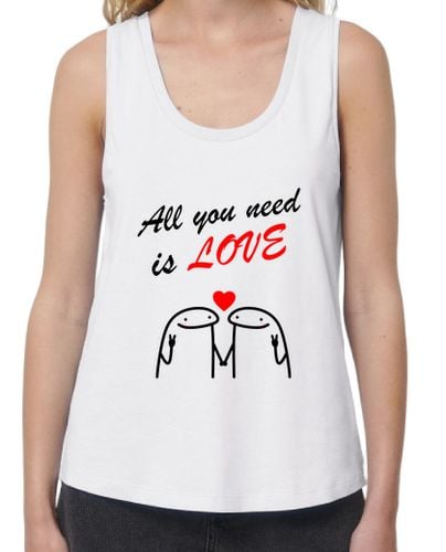 Camiseta Mujer Tirantes Loose Fit all you need is love laTostadora - latostadora.com - Modalova