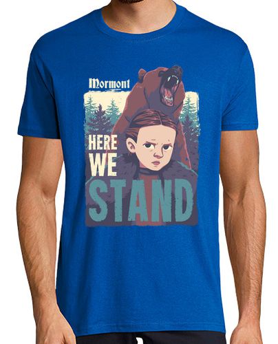 Camiseta Aquí Aguantamos - Lyanna Mormont laTostadora - latostadora.com - Modalova