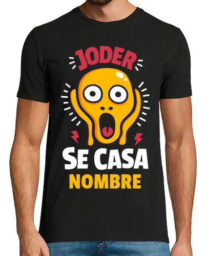 Camiseta Joder se casa nombre - latostadora.com - Modalova