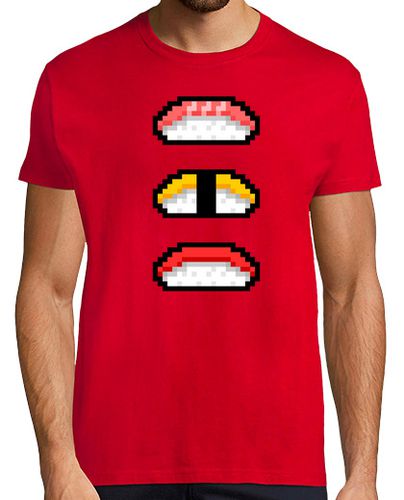 Camiseta Pixel Nigiri Sushi - latostadora.com - Modalova