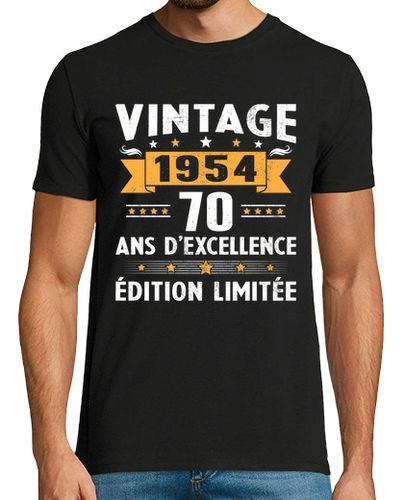 Camiseta 70 años 1954 regalo de cumpleaños vinta laTostadora - latostadora.com - Modalova