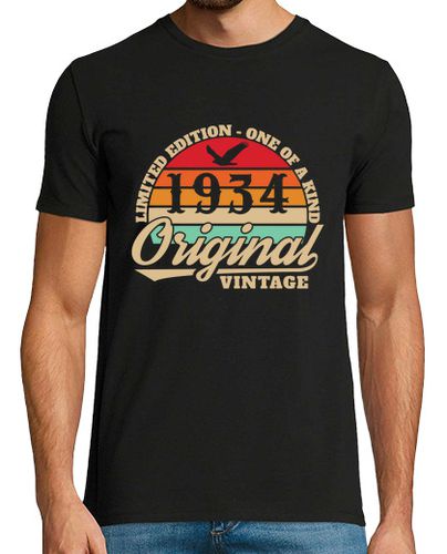 Camiseta 1934 90 años vintage aniversario retro laTostadora - latostadora.com - Modalova