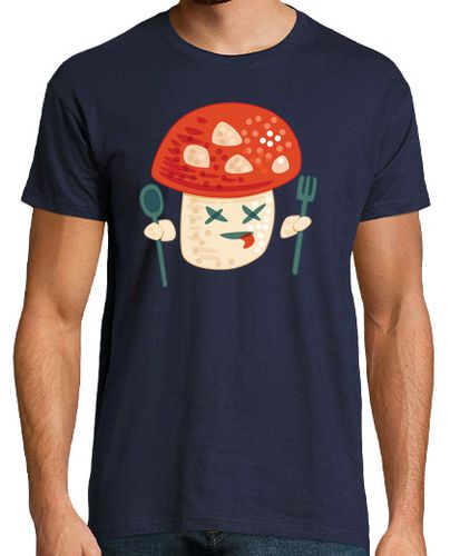 Camiseta divertido personaje de hongo envenenado - latostadora.com - Modalova