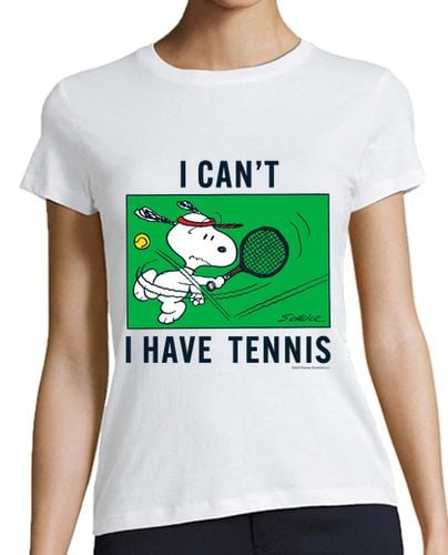 Camiseta Mujer Manga Corta I cant I have tennis laTostadora - latostadora.com - Modalova