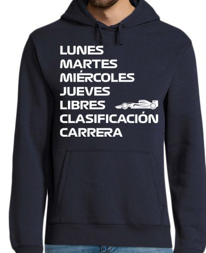 Sudadera Con Capucha Para Hombre F1 SEMANA LIBRES CLASIFICACIÓN CARRERA laTostadora - latostadora.com - Modalova