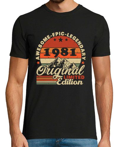 Camiseta Regalo de cumpleaños retro vintage de 1 laTostadora - latostadora.com - Modalova