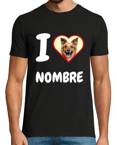 Camiseta i love foto texto personalizable laTostadora - latostadora.com - Modalova