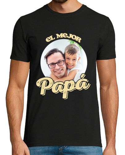 Camiseta el mejor papá foto personalizable laTostadora - latostadora.com - Modalova