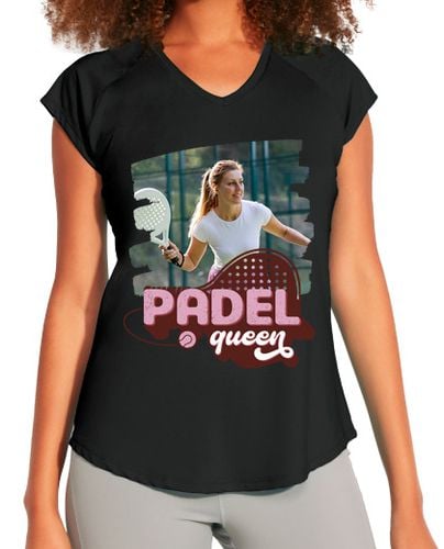 Camiseta Mujer Deportiva Camiseta padel personalizada mujer Padel queen laTostadora - latostadora.com - Modalova