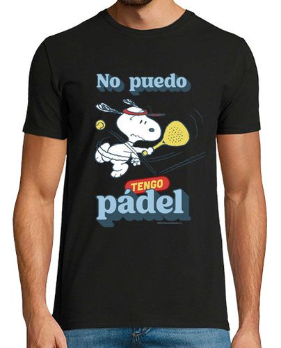 Camiseta Hombre Manga Corta No puedo tengo pádel snoopy laTostadora - latostadora.com - Modalova