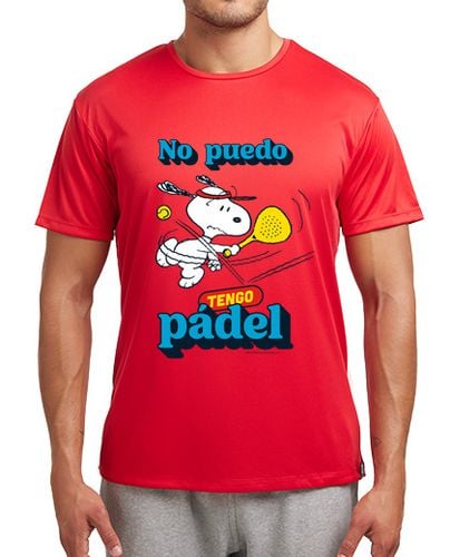 Camiseta deportiva No puedo tengo pádel Snoopy laTostadora - latostadora.com - Modalova