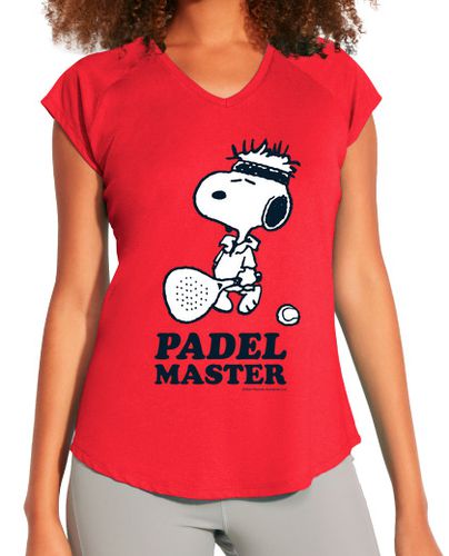 Camiseta Mujer Deportiva Snoopy Padel master laTostadora - latostadora.com - Modalova