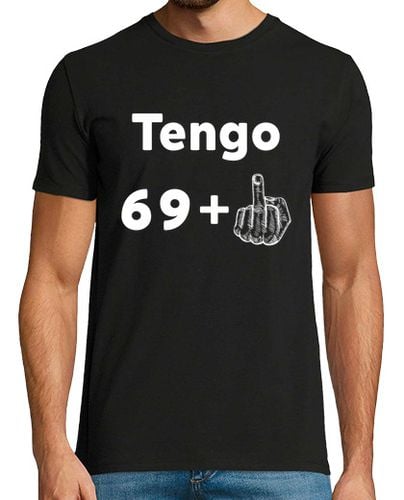 Camiseta Hombre Manga Corta 70 Años Cumpleaños Tengo 69 1 Regalo laTostadora - latostadora.com - Modalova