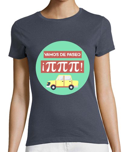 Camiseta Mujer Manga Corta Vamos de paseo laTostadora - latostadora.com - Modalova