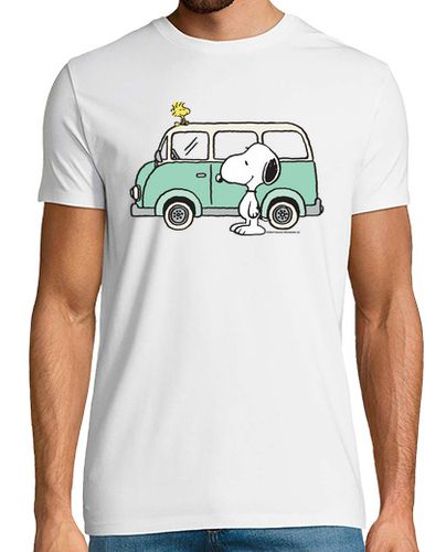 Camiseta Snoopy Camper van laTostadora - latostadora.com - Modalova