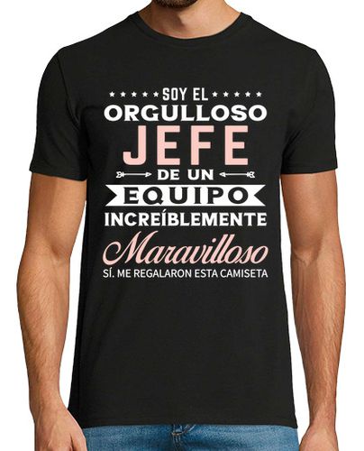 Camiseta el jefe en la oficina jefe orgulloso laTostadora - latostadora.com - Modalova