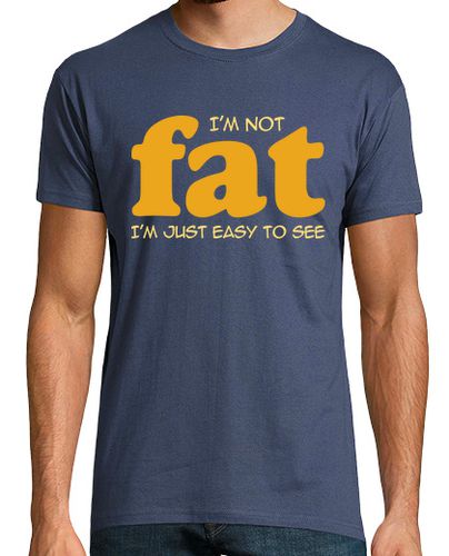 Camiseta Hombre Manga Corta I am not fat laTostadora - latostadora.com - Modalova