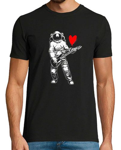 Camiseta los astronautas amantes de la música - estilo banky laTostadora - latostadora.com - Modalova