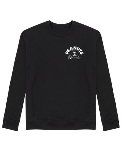 Sudadera Sin Capucha Unisex Peanuts records laTostadora - latostadora.com - Modalova