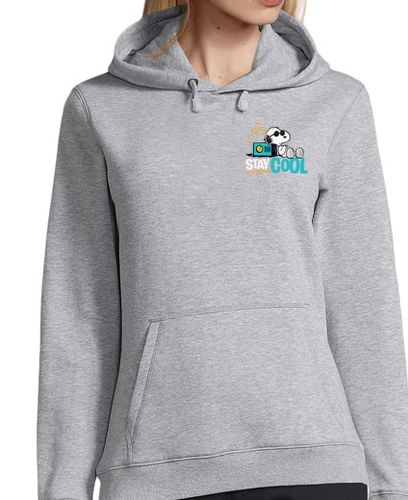 Sudadera Con Capucha Para Mujer Snoopy Stay Cool laTostadora - latostadora.com - Modalova