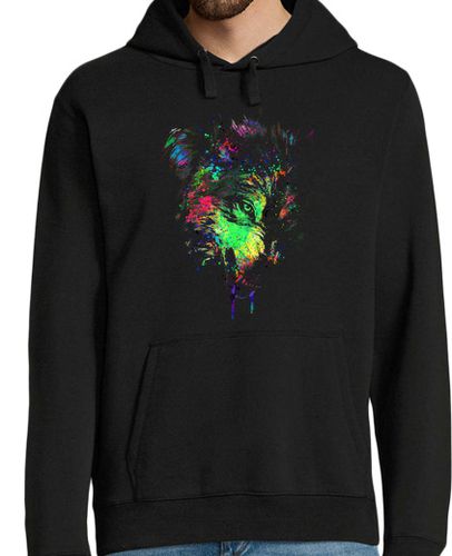 Sudadera Con Capucha Para Hombre lobos technicolor laTostadora - latostadora.com - Modalova