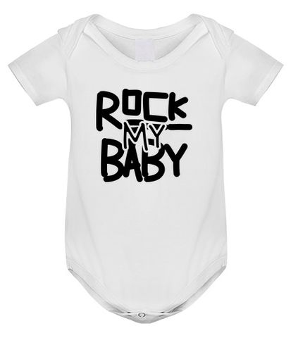 Body Bebé rock de mi bebé / bebé / nacimiento laTostadora - latostadora.com - Modalova