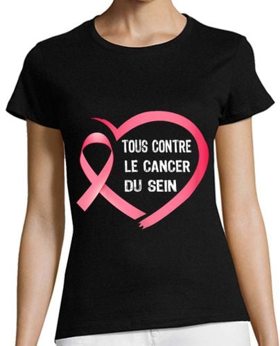 Camiseta mujer Octubre rosa - lazo rosa - lucha contra laTostadora - latostadora.com - Modalova