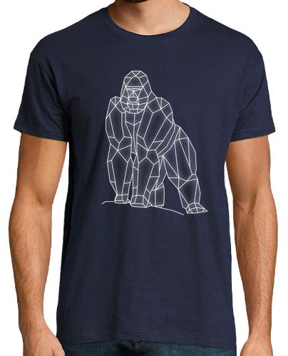 Camiseta Geometric Gorilla H - latostadora.com - Modalova