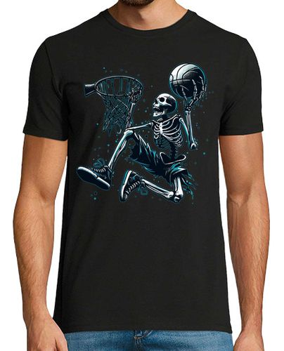 Camiseta Hombre Manga Corta Temporada espeluznante esqueleto de bal laTostadora - latostadora.com - Modalova