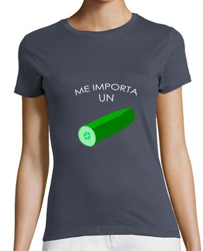 Camiseta Mujer Manga Corta Me importa un pepino laTostadora - latostadora.com - Modalova