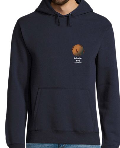 Sudadera Con Capucha Para Hombre Sudadera Valentina y los planetas para hombre, color azul marino laTostadora - latostadora.com - Modalova