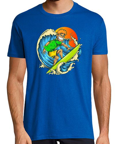 Camiseta Hombre Manga Corta Pro Surfer laTostadora - latostadora.com - Modalova